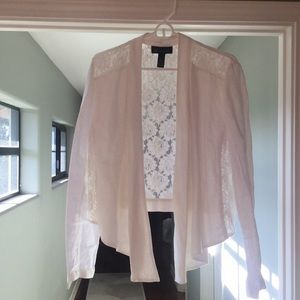 Inc. Linen light summer coat/coverup.